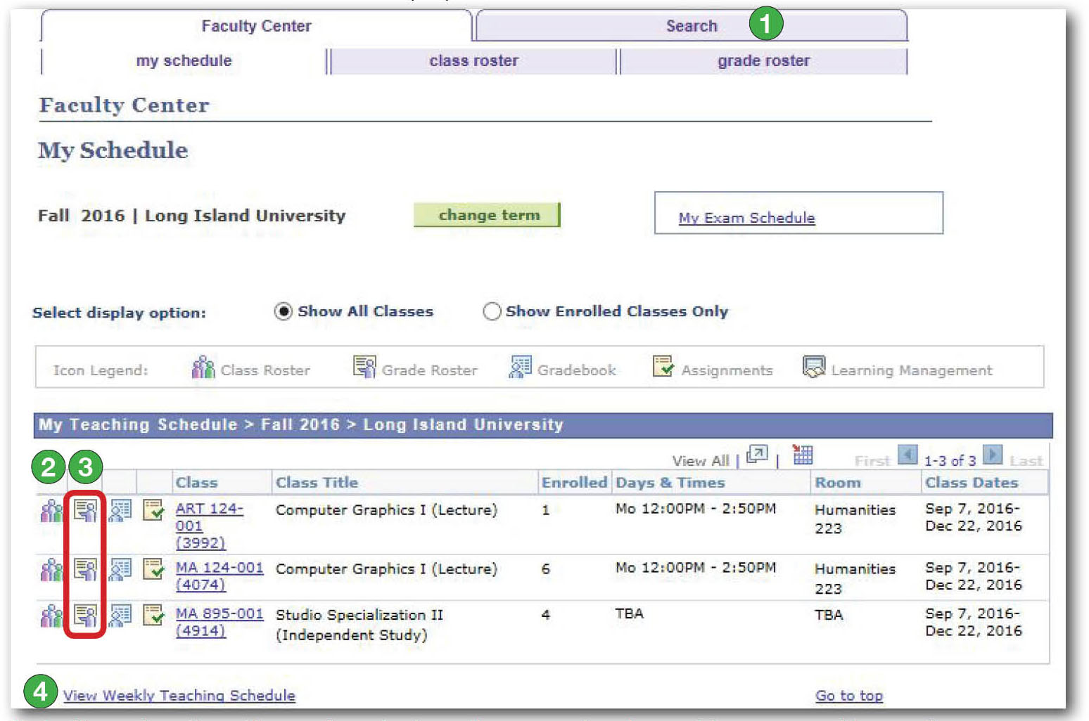 Peoplesoft Grading Guide Liu Information Technology